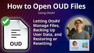 How to Open OUD Files (OtsAV User Data)