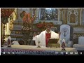 Eucaristía   Lunes  8 de Agosto de 2022 -   4:00  pm   Basílica Señor de los Milagros de  Buga