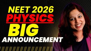 FREE Physics Classes for NEET 2026 🚨 Big Announcement | Dr Vani Sood