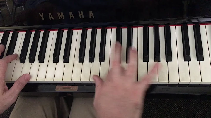 Upright Yamaha Piano Play by Kevin Woolsey Origina...