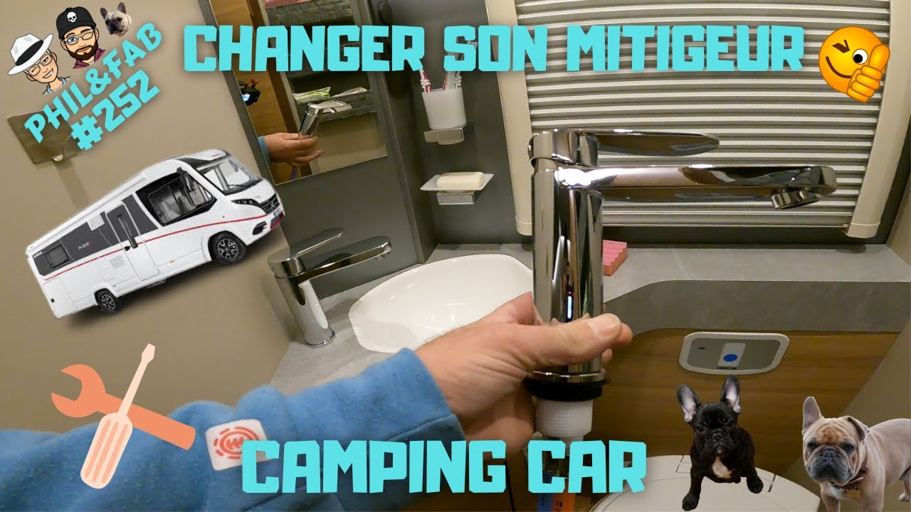 CHANGER SON MITIGEUR DE CAMPING CAR 🛀 - YouTube