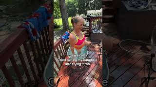 Braving The Cold 59F Dip In Style