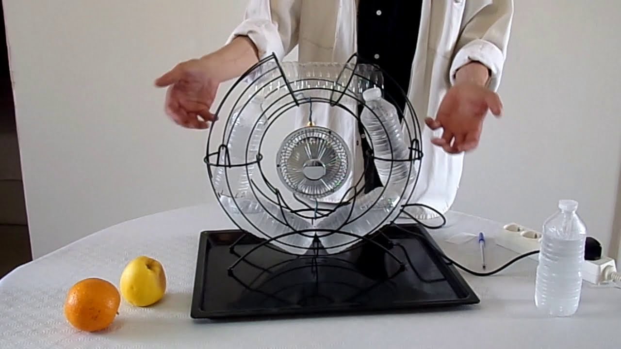 comment faire de l'air frais avec des bouteilles glacées - YouTube