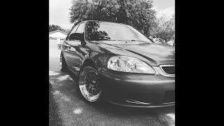 Ek Civic Sedan MaxPeedingRods Coilovers Install
