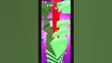 Drop Stack Ball Game Level 37 - short video - More Gaming