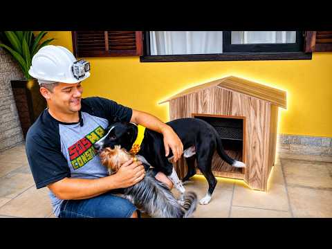 O CACHORRO NEM ACREDITOU QUANDO VIU A CASA NOVA! 😱