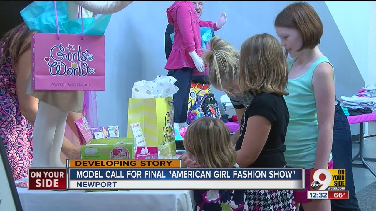 Model call for final American Girl Fashion Show