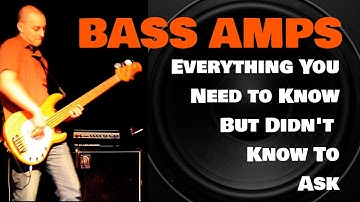 Basversterkers: complete gids voor beginnende basgitaristen