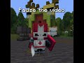 Pause the video #minecraft #castlecrashers #modded #shorts