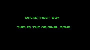 Which Backstreet Boy is Gay (Original Full HD Version)