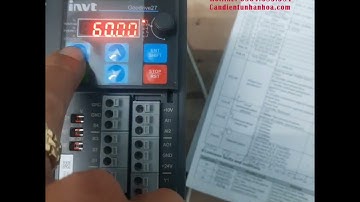 Biến tần INVT GD27 - Hướng Dẫn Cài Đặt Modbus RTU