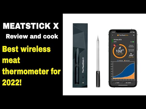 MeatStick Wireless Meat Thermometer Review: Get Wireless Perfection for  Your Cooking Temps