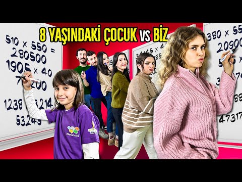 8 YAŞINDAKİ ÇOCUK VS 6 YETİŞKİN!