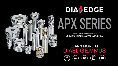DIAEDGE APX Multi-Functional Indexable Cutters