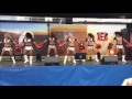 Cincinnati Ben-Gals Cheerleaders Performing at Wembley Stadium Tailgate Party 30/10/16