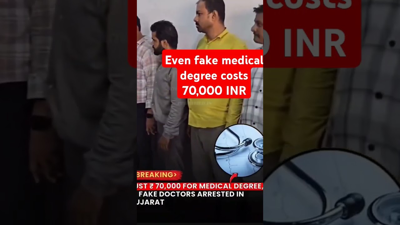 Fake medical degree costs 70K #mbbs #medico #medical #neet #neet #medical #doctor #doctors
