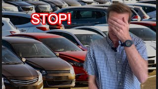 STOP BUYING NEW CARS!!!