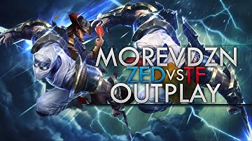 Terrorising Zed - Zed vs Twisted Fate 1v2 Outplay (Gold Card Dodge) (SKT T1 Faker Style)