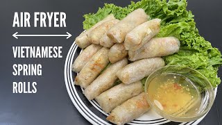 Air Fryer Vietnamese Spring Rolls