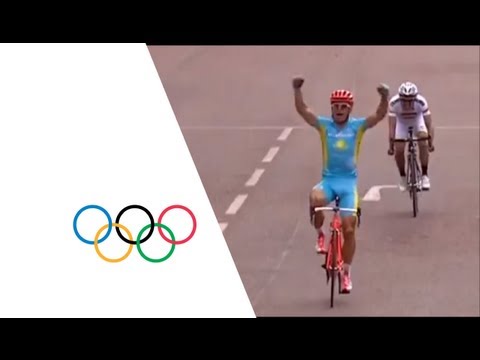Kazakhstan's Alexandr Vinokurov Wins Men's Road Race Gold - London 2012 Olympics