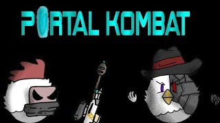 portal combat in chicken gun (animation) [чикен ган]