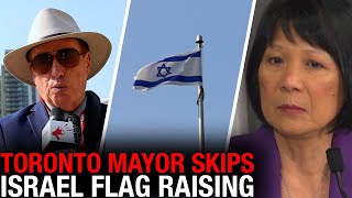 Download Lagu Mayor Olivia Chow embraces white flag of surrender as she is AWOL for Israeli flag-raising ceremony Download Lagu Mayor Olivia Chow embraces white flag of surrender as she is AWOL for Israeli flag-raising ceremony