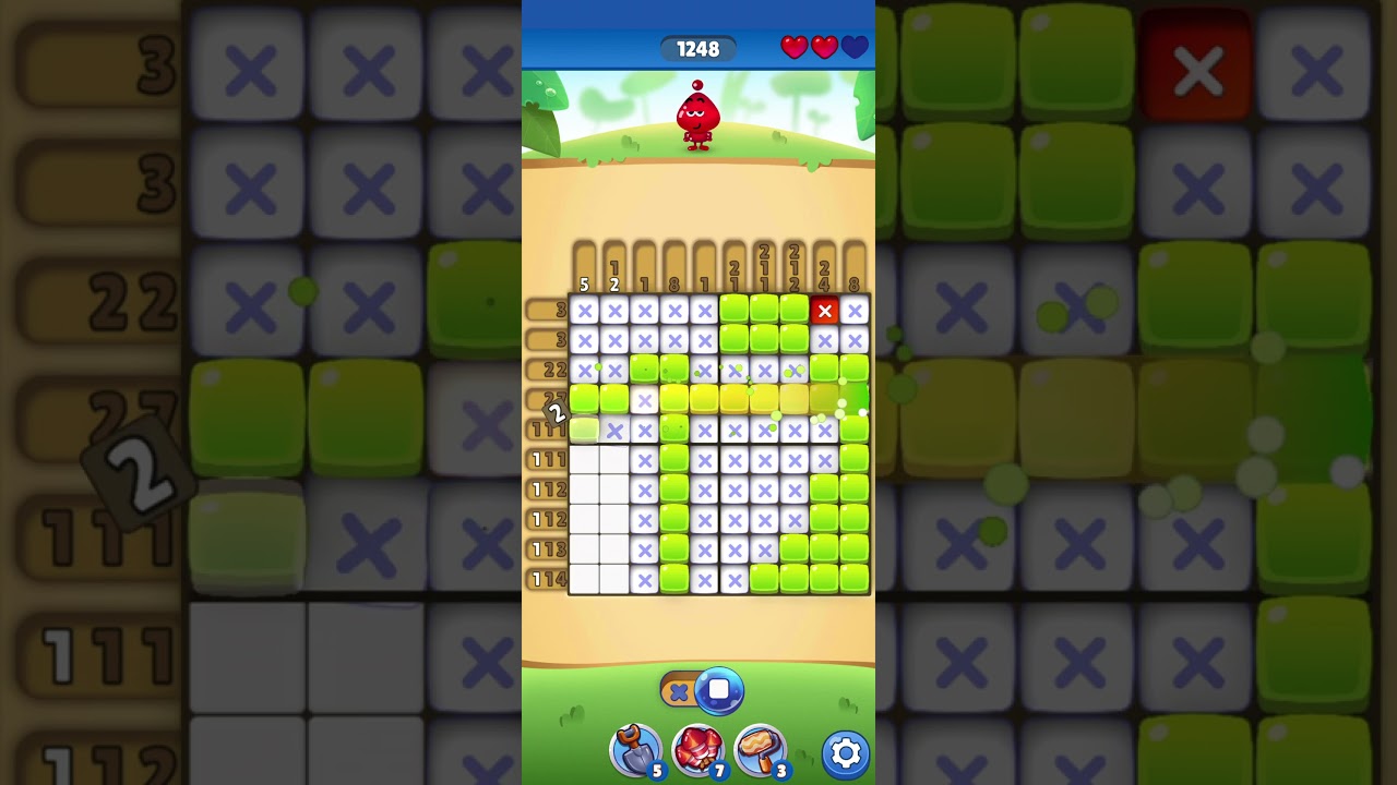 NONO CROSSING LEVEL 1248 #gamegamegamegame #level #game #gaming