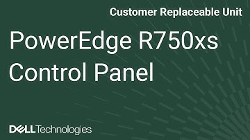 Dell  PowerEdge R750xs: Remove/Install Left Control Panel