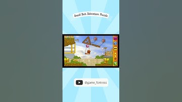 Snail Bob Adventure Puzzle level 1-12