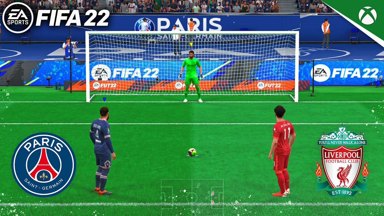 PSG vs Liverpool | FIFA 22 Penalty shootout | Xbox One S