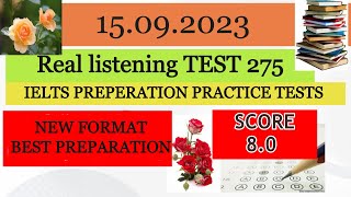 IELTS Listening Practice Test 15 Sep. 2023 with Answers [Real Exam - 275 ]