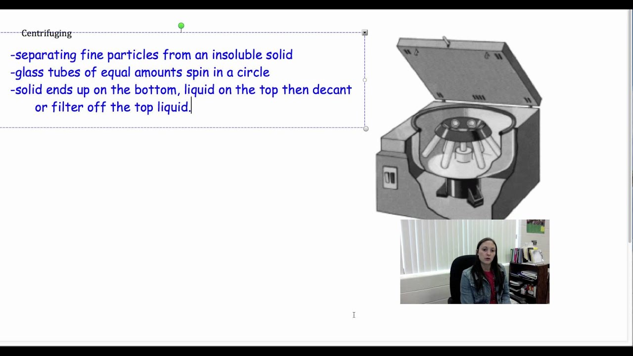 Separating a Mixture - YouTube