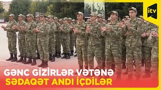 Gizir Hazırlığı Kursuna Qəbul Olan Kursantların Andiçmə Mərasimi Keçirilib