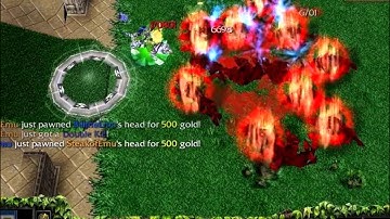 War3 SS Night307 Game 2 Part 2/3 (Map Tong Hop)