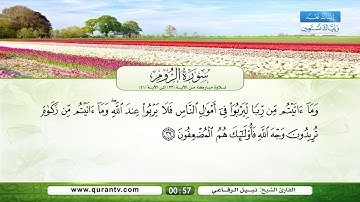 سورة الروم | تلاوة مباركة من الآية 33 إلى الآية 41 | بصوت القارئ الشيخ نبيل الرفاعي