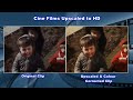 Cine Films Upscaled to HD