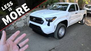 This 'Basic' 2024 Toyota Tacoma SR is still loaded with modern technology