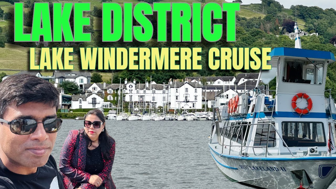 Посещение Озёрного края | Круиз по озеру Уиндермир из Боунесса в Эмблсайд | Северо-Западная Англи...
