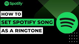 How to Set Spotify Song As Ringtone !