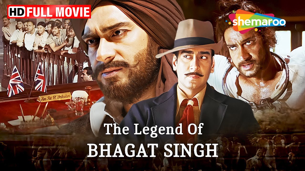 क्रांतिकारी और भारत के आज़ादी की कहानी | Bhagat Singh Movie | Ajay Devgan Ki Picture | Full Film | HD