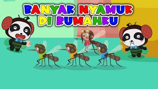 Banyak Nyamuk Di Rumahku 🦟 ❤️ Lagu anak PAUD, TK, SD, Play grup | mosquito song | Nyamuk nakal