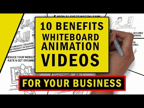 10 Benefits of Whiteboard Animation Video for Your Business