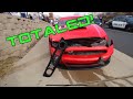 FORD MUSTANG CRASHES LEAVING CAR SHOW! Another one....