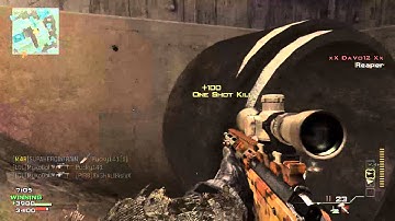 MW3 MSR 9 Man Feed 100% accuracy!