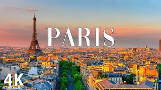 FLYING OVER PARIS (4K UHD) I 4K Video HDR With Soft Piano Music | 4K VIDEO ULTRA HD screenshot 5