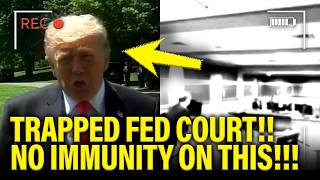 Trump WAIVES IMMUNITY and TRAPS HIMSELF in FED COURT