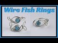 DIY Wire Fish Ring and Pisces Ring Tutorial