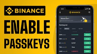 How To Enable & Add Passkeys in Binance App - Full Guide (2024)