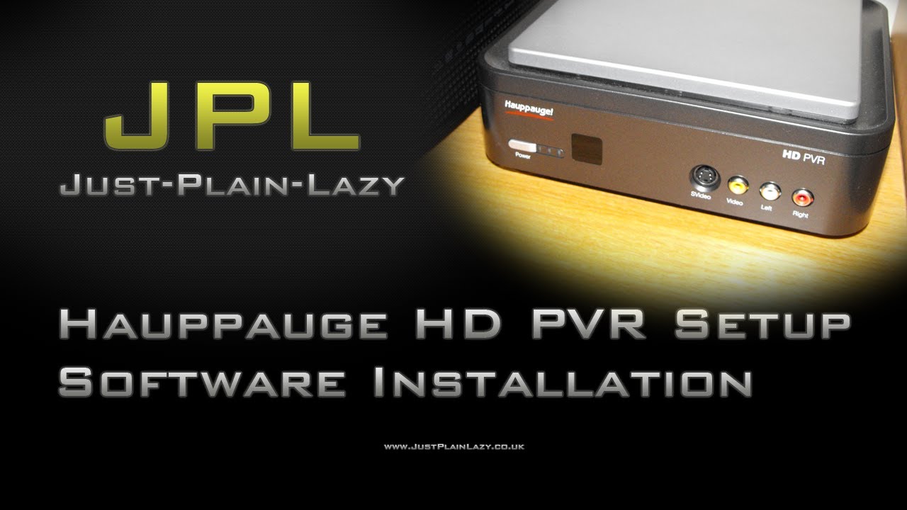 hauppauge hd pvr software download free hauppauge hd pvr software download free