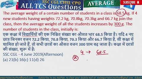 The average weight of a certain number of students in a class is 68.5 kg. If 4 new students having